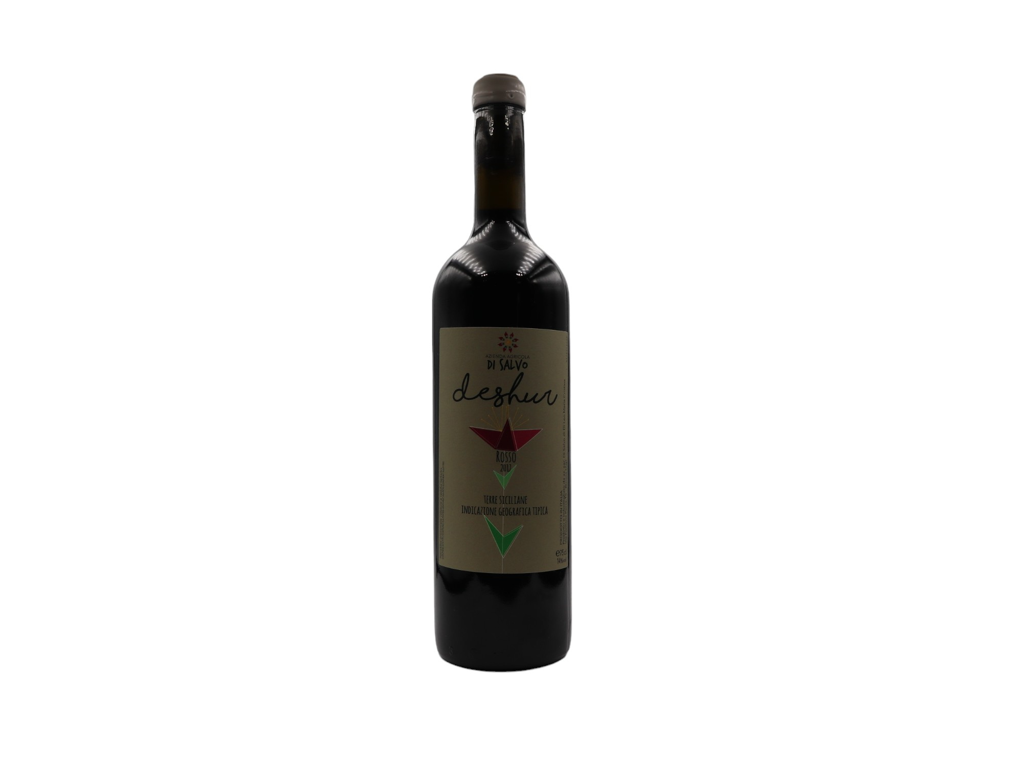 Rosso Terre Siciliane Igt Deshur 2017 Azienda Agricola Di Salvo